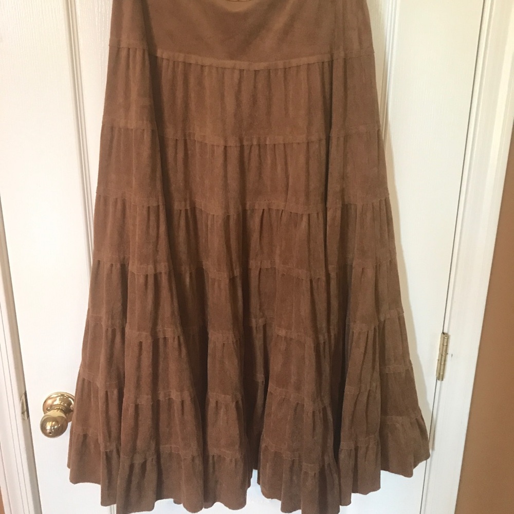 Tribal tiered skirt